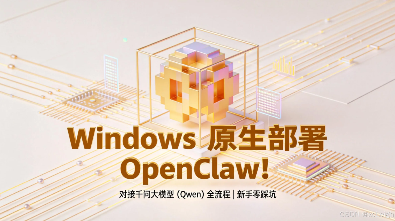 Windows 原生部署 OpenClaw！对接千问大模型（Qwen）全流程｜新手零踩坑-3.png