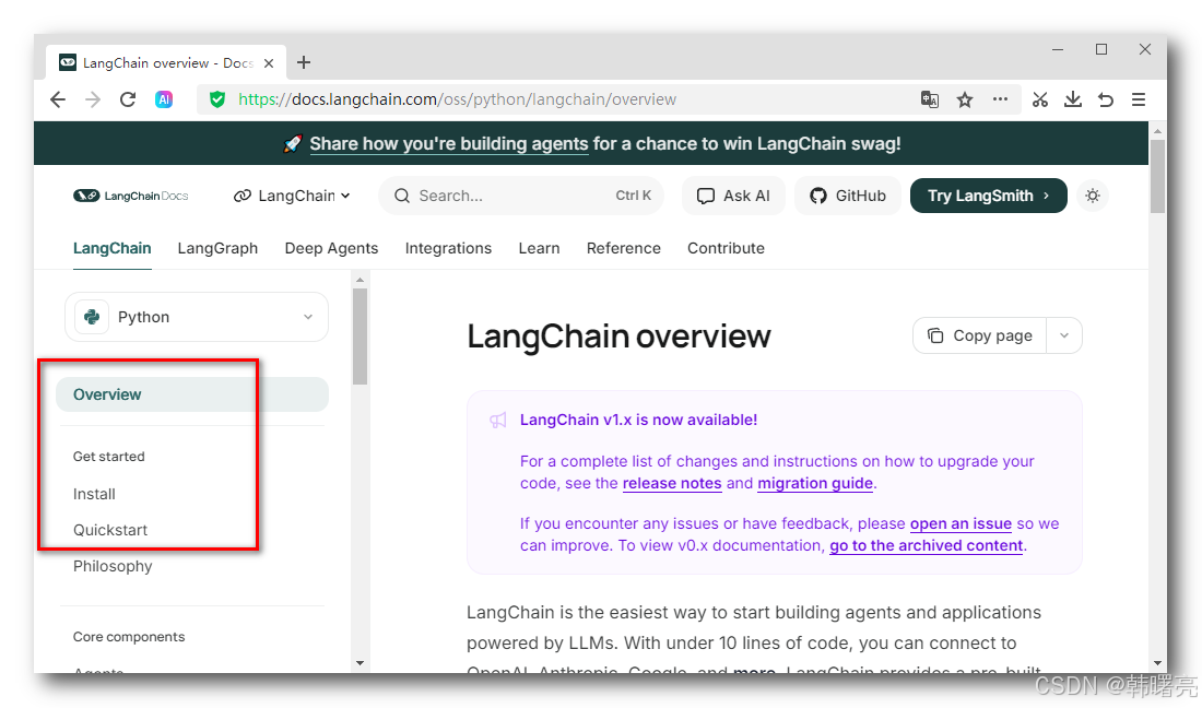 【AI 大模型】LangChain 框架 ① ( LangChain 简介 | LangChain 模块 | LangChain 文档 )-3.png